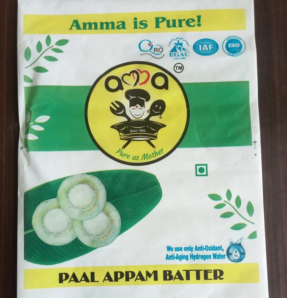 AMMA Paal Appam Batter Front Pouch